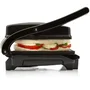 Tristar GR-2650 - Parrilla Eléctrica de Contacto Sandwich Grill, 700W, Placa Antiadherente, Tapa Flotante, para Paninis, Carne y Verduras, Color Negro